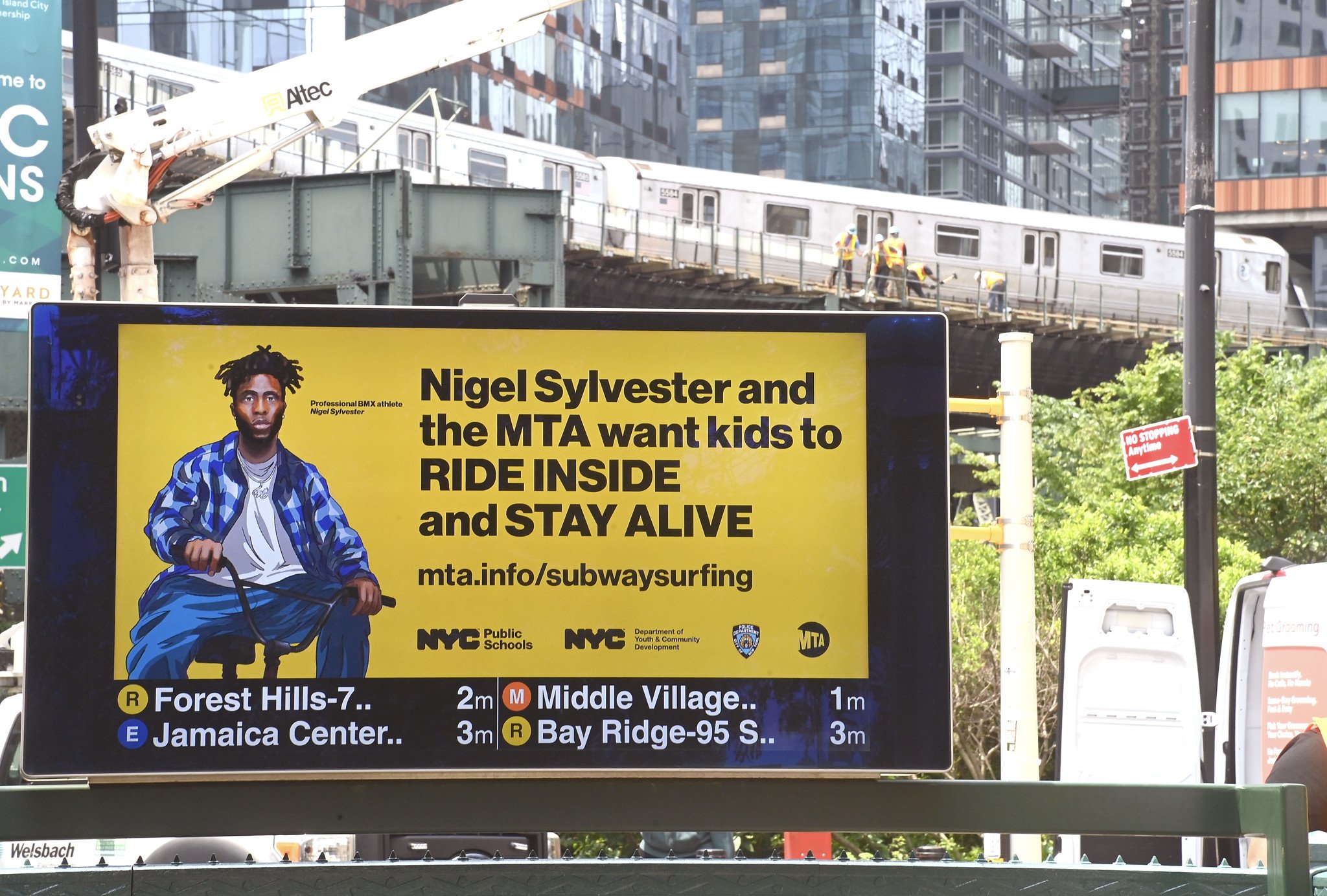 MTA launches new anti-subway surfing campaign from Queens