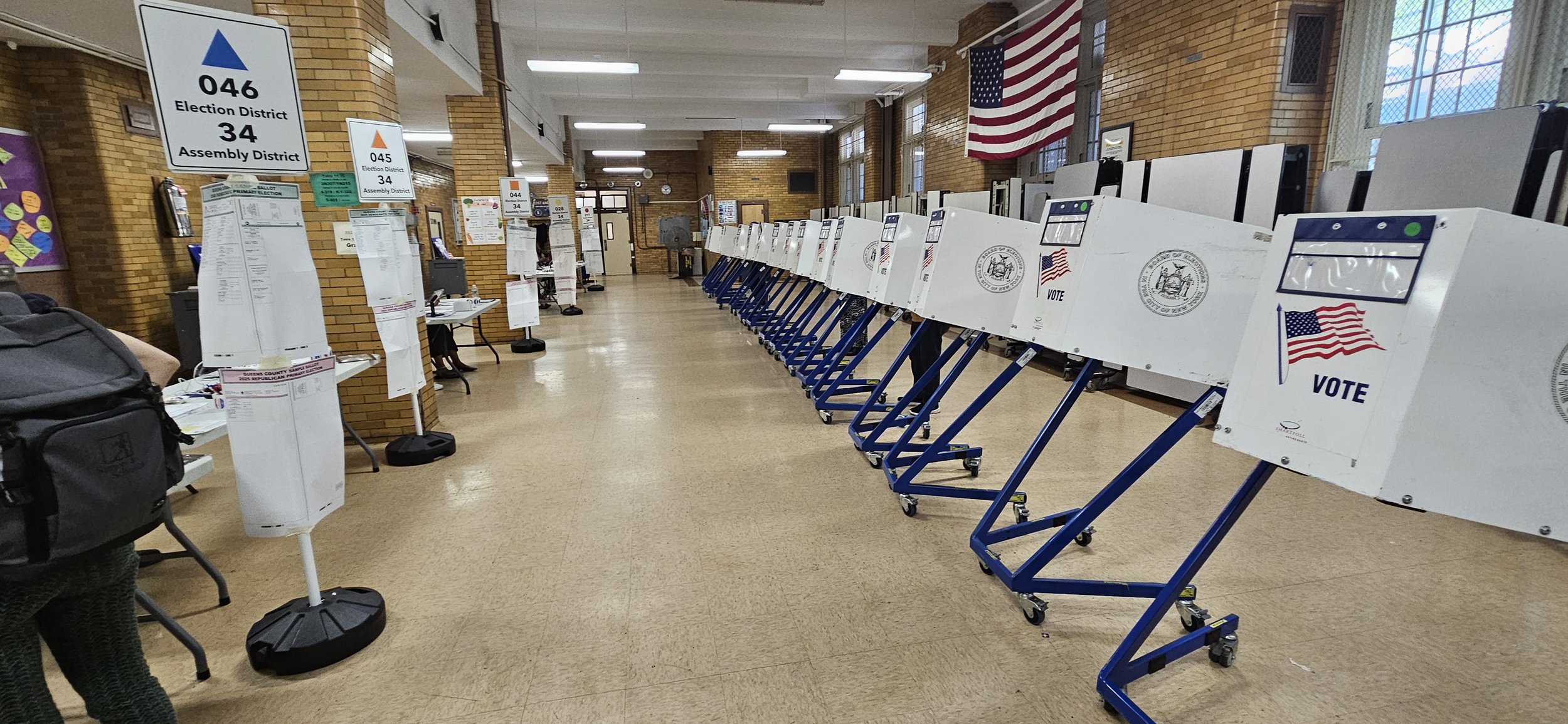 One hot Election Day: Queens votes for mayor, city council under blistering heat 