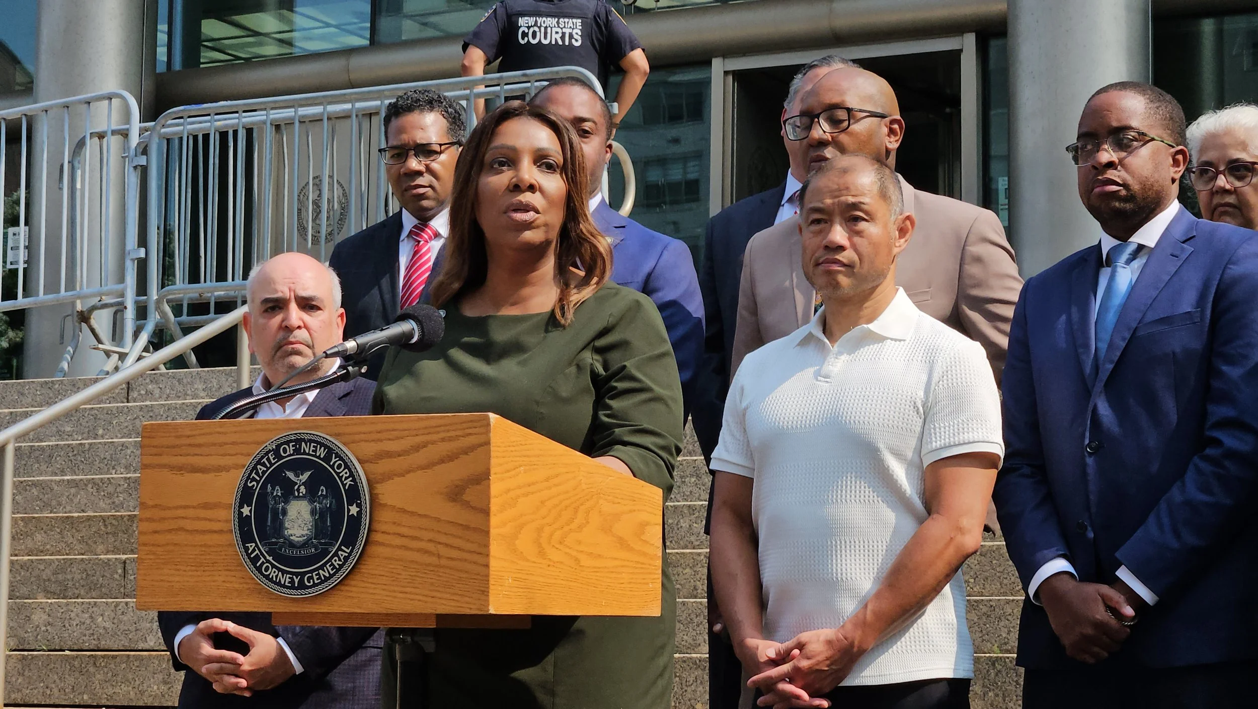 Two charged for stealing Kew Gardens Hills home from dying woman