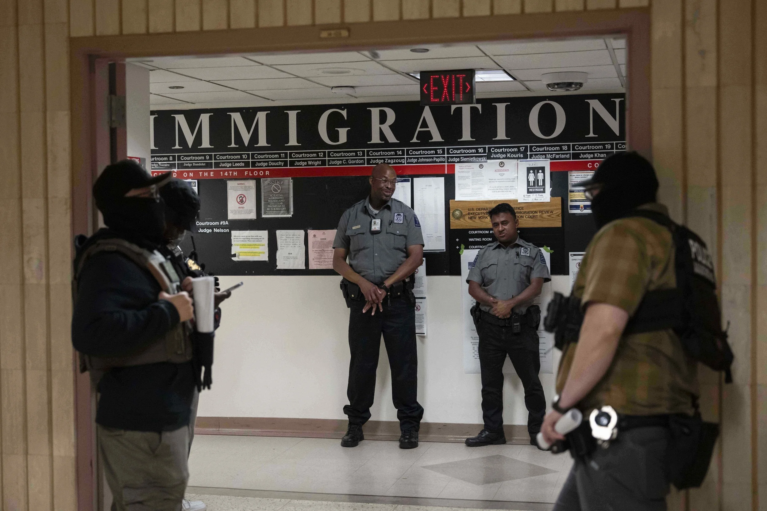 Judge throws out Trump’s challenge of NY law barring arrests in courthouses