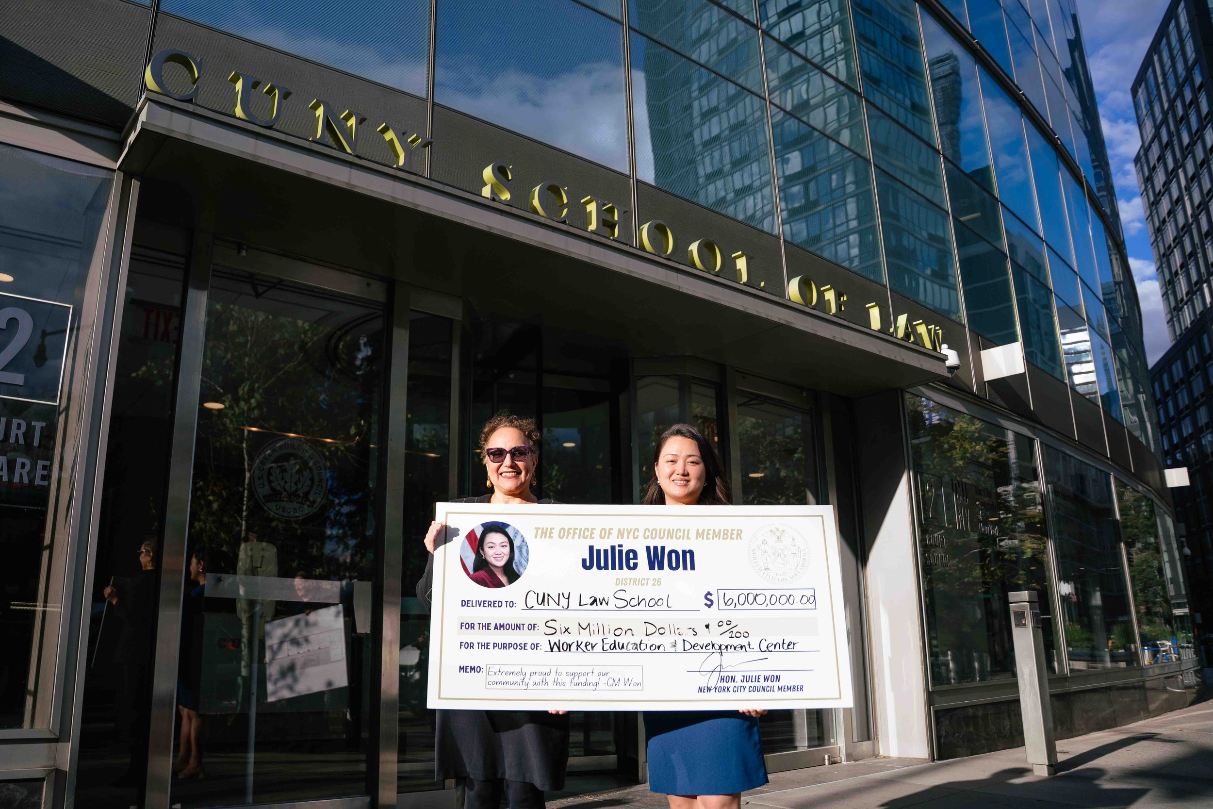 CUNY Law gets funds to recreate community space 