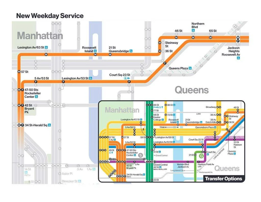 MTA to swap F and M trains next week