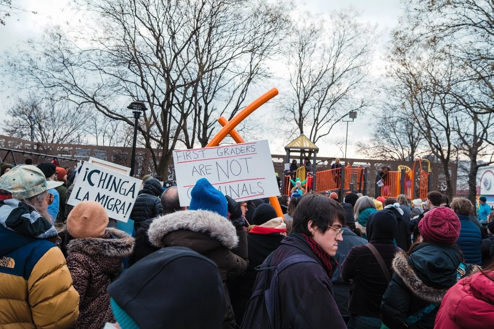 Locals rally as ICE’s presence in World’s Borough grows 