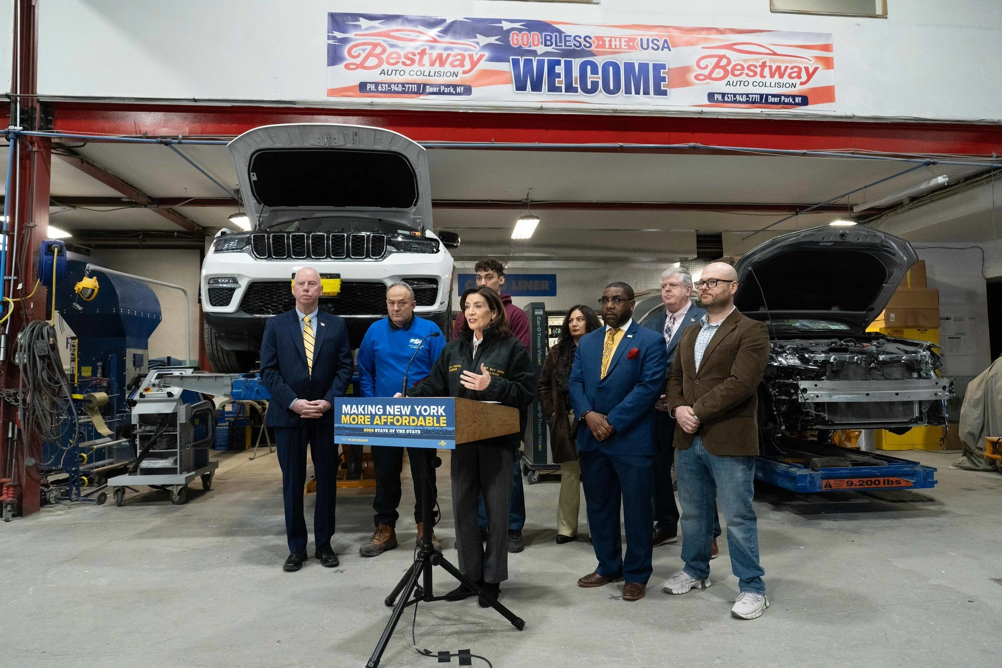 Hochul cites Queens fraud ring as she pushes auto insurance overhaul in budget