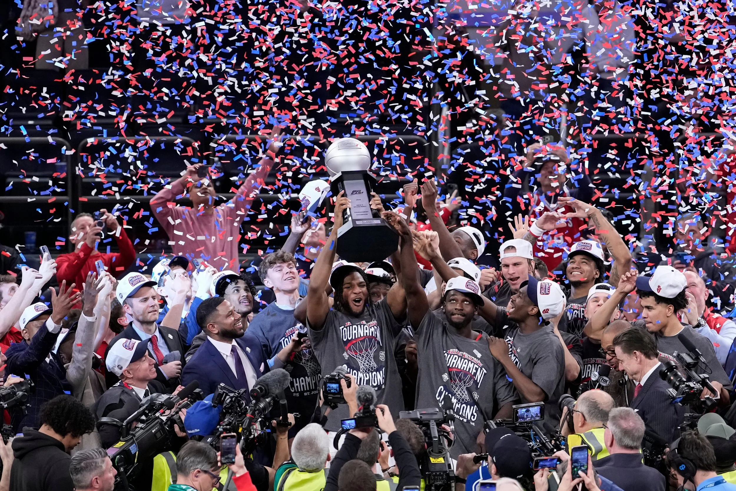 Red Storm head to the big dance as 5-seed, BIG EAST champs