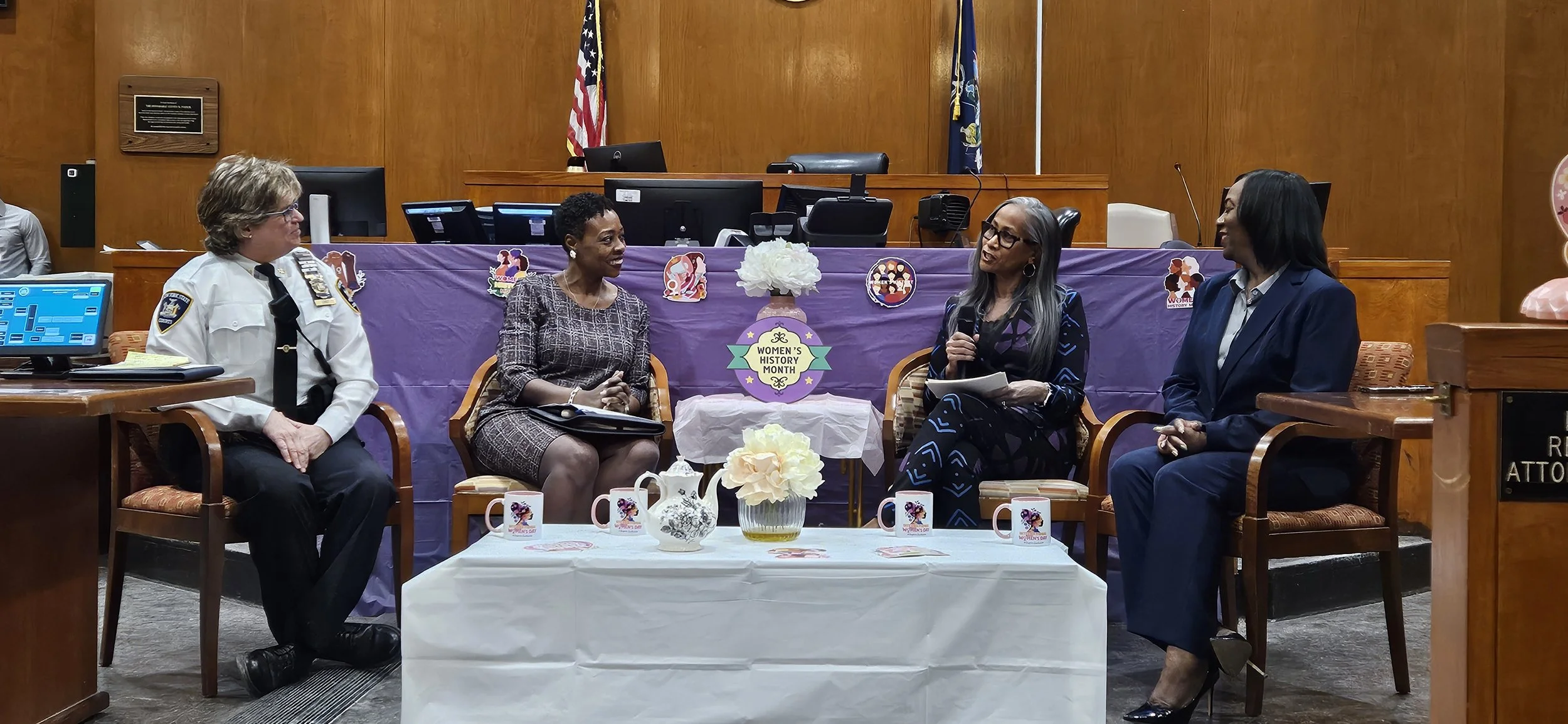 Historic group of Queens court leaders reflect on Women’s History Month