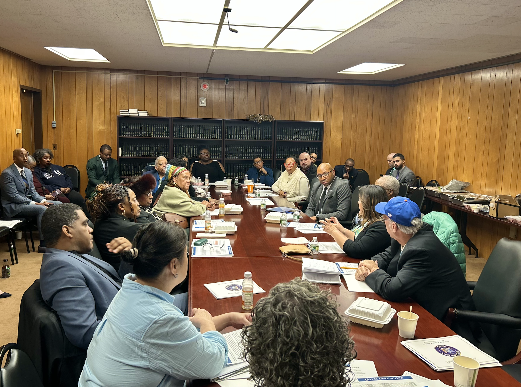 Mr. Richards goes to Albany: BP calls on state leaders to help with city budget woes 