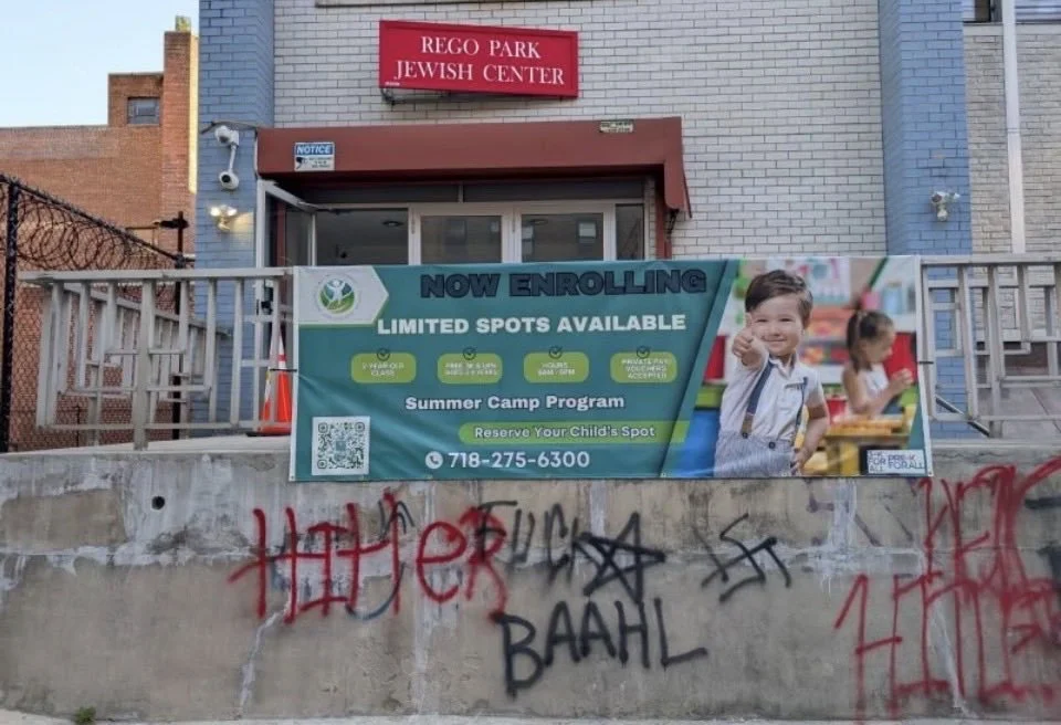 Antisemitic graffiti found around Forest Hills, Rego Park 
