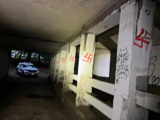 Swastikas found in Queens parks, one week after similar incident