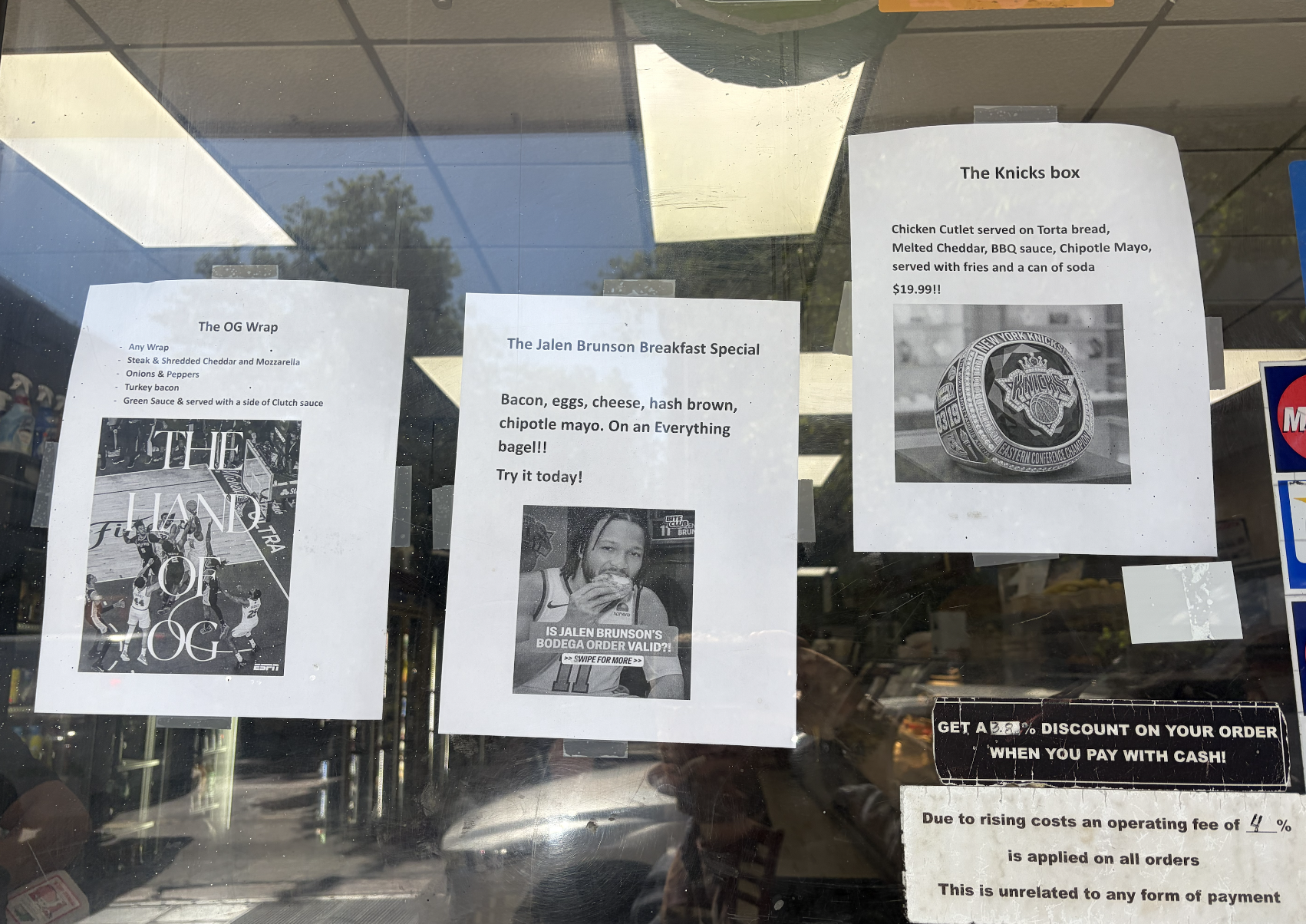 Sutphin Boulevard deli gets in on Knicks championship spirit 