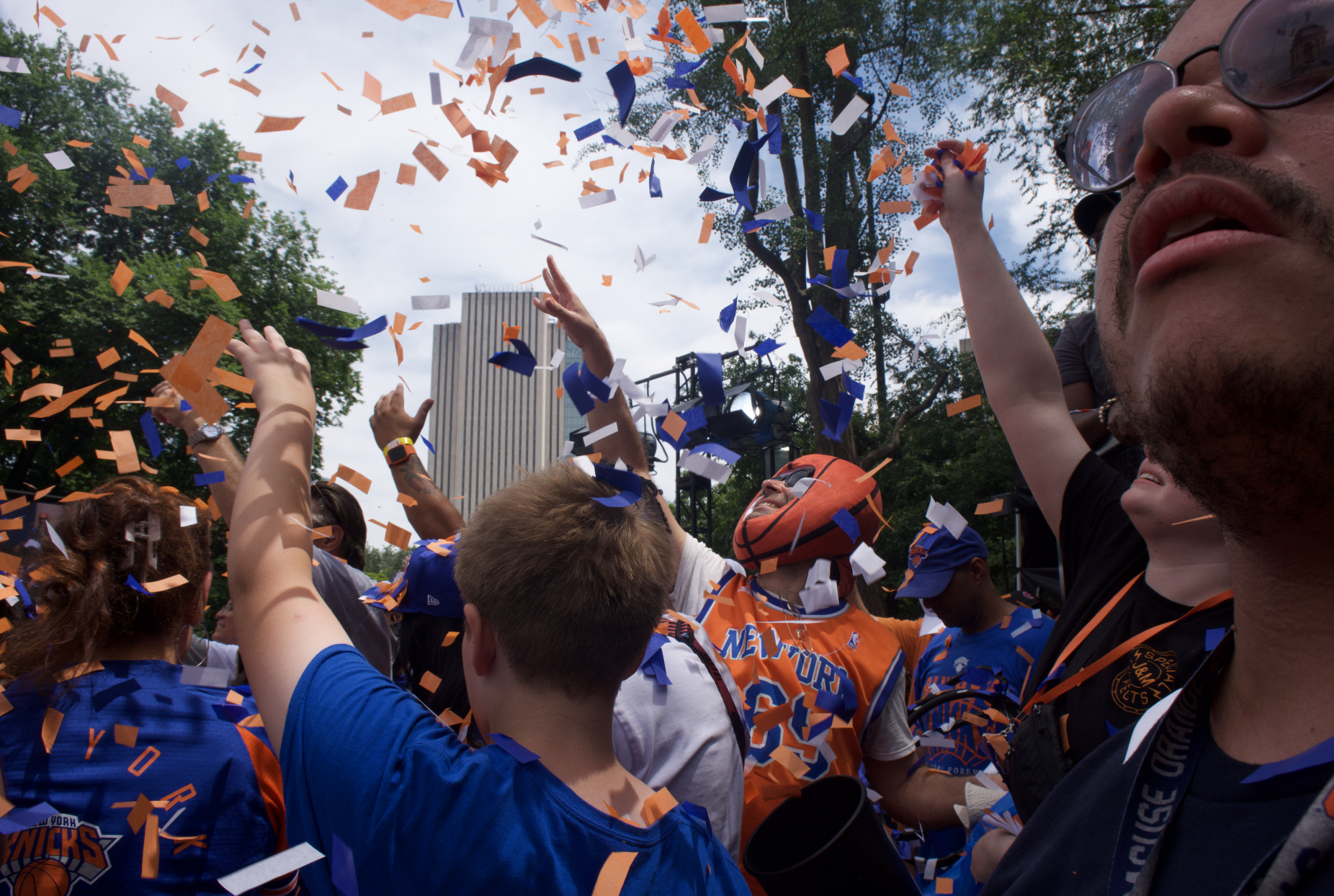Queens celebrates long-awaited Knicks championship 