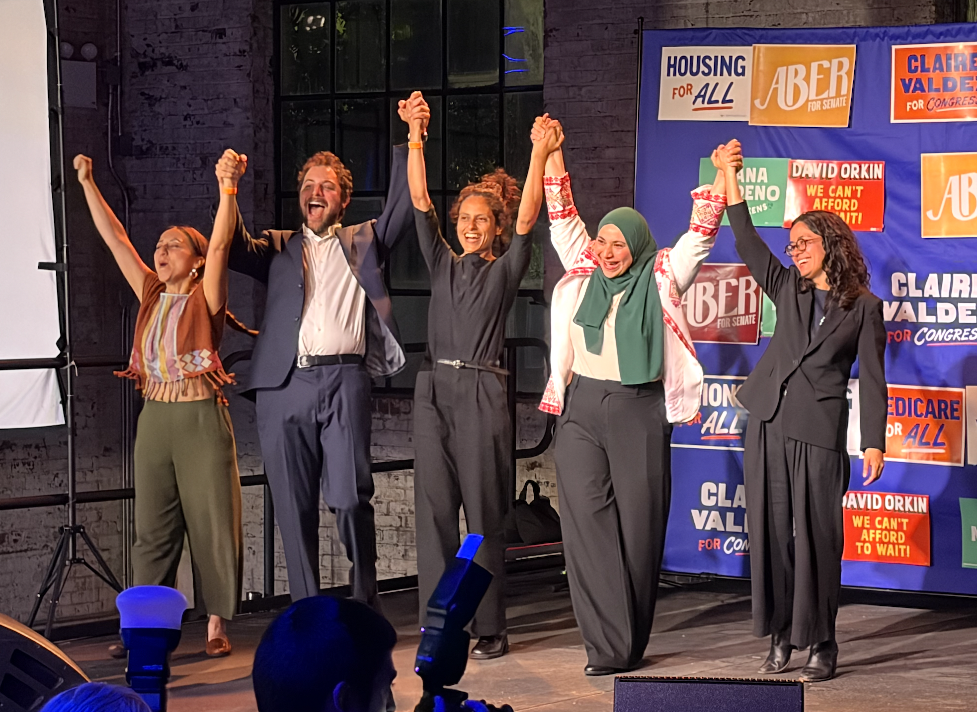 DSA candidates sweep in Queens