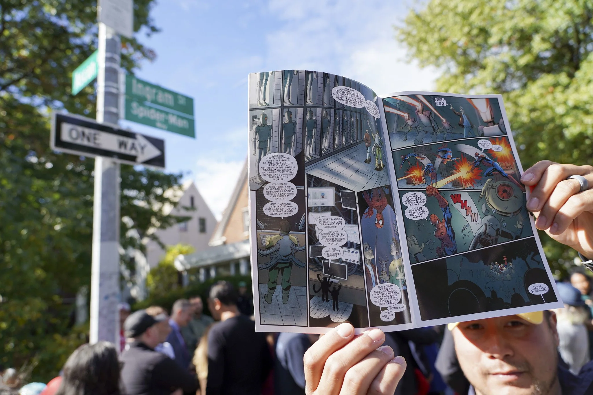 Queens honors its friendly neighborhood Spider-Man with street renaming 