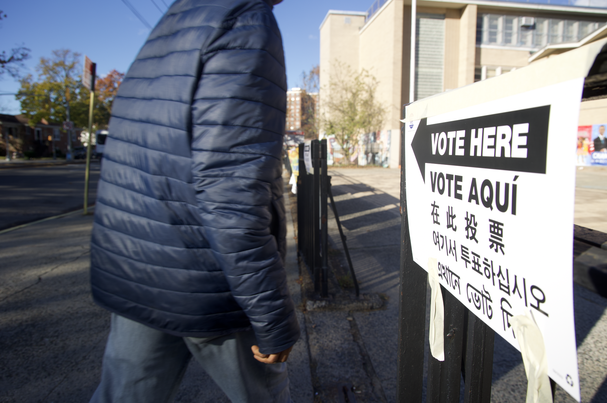 Massive early voting turnout in Queens