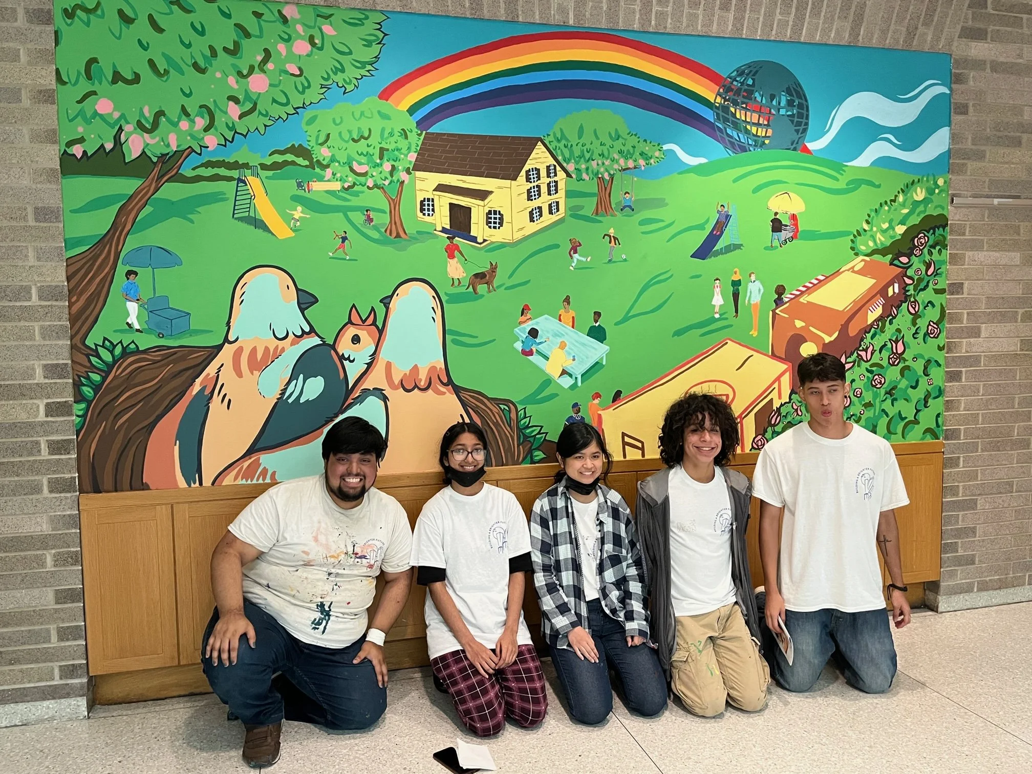 The Colors of Queens Murals unveiled at Queens Family Court — Queens