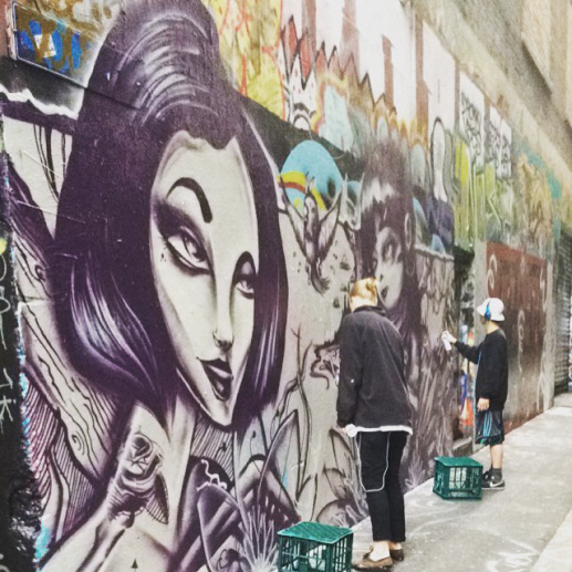 Hosier lane was my absolute favorite, but the graffiti is always changing so you'll have to see for yourself :)