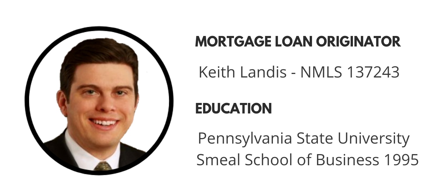 Mortgage Loan Originator Keith Landis - NMLS 137243 Education Pennsylvania State University Smeal School of Business 1995 (1).png