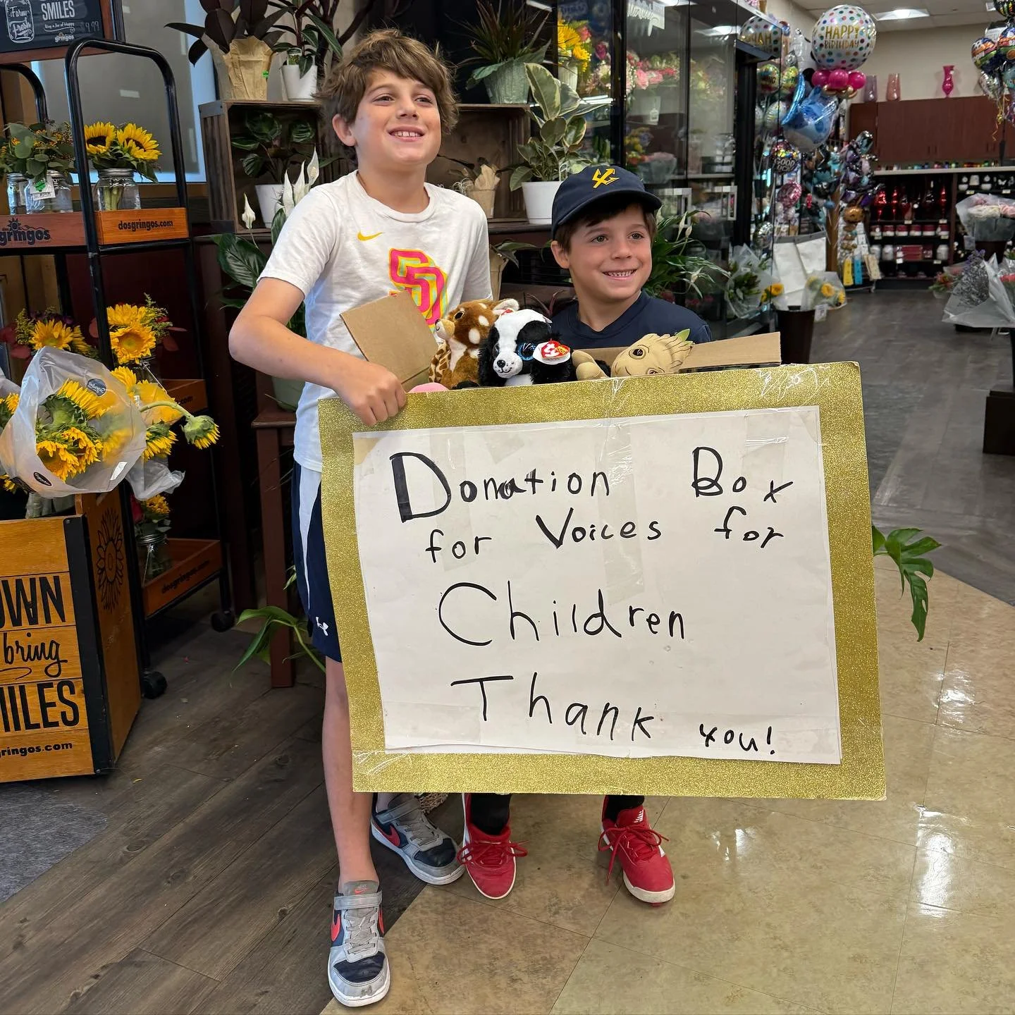 💡Youth Advocate Spotlight. We are highlighting Will (age 9) and Noah (age 7) for raising awareness for their favorite cause @voices_for_children. Voices for Children provides trained volunteer advocates for children in foster care. When asked why he