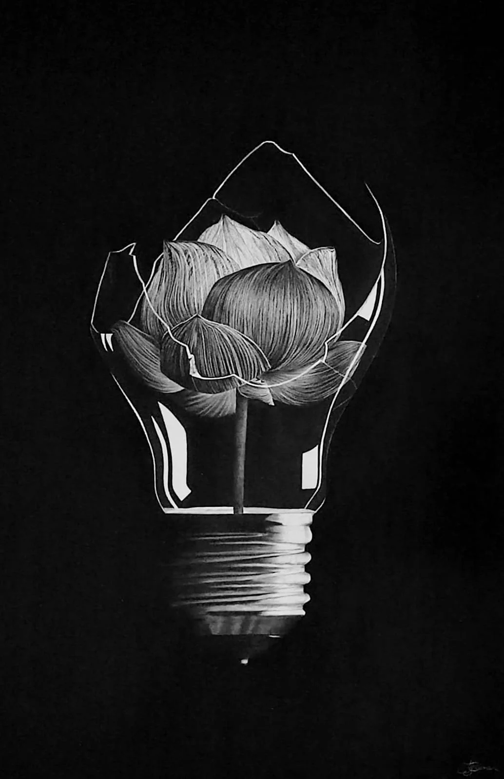 The Fragility of Knowledge - 80 x 45cm - R45,000
