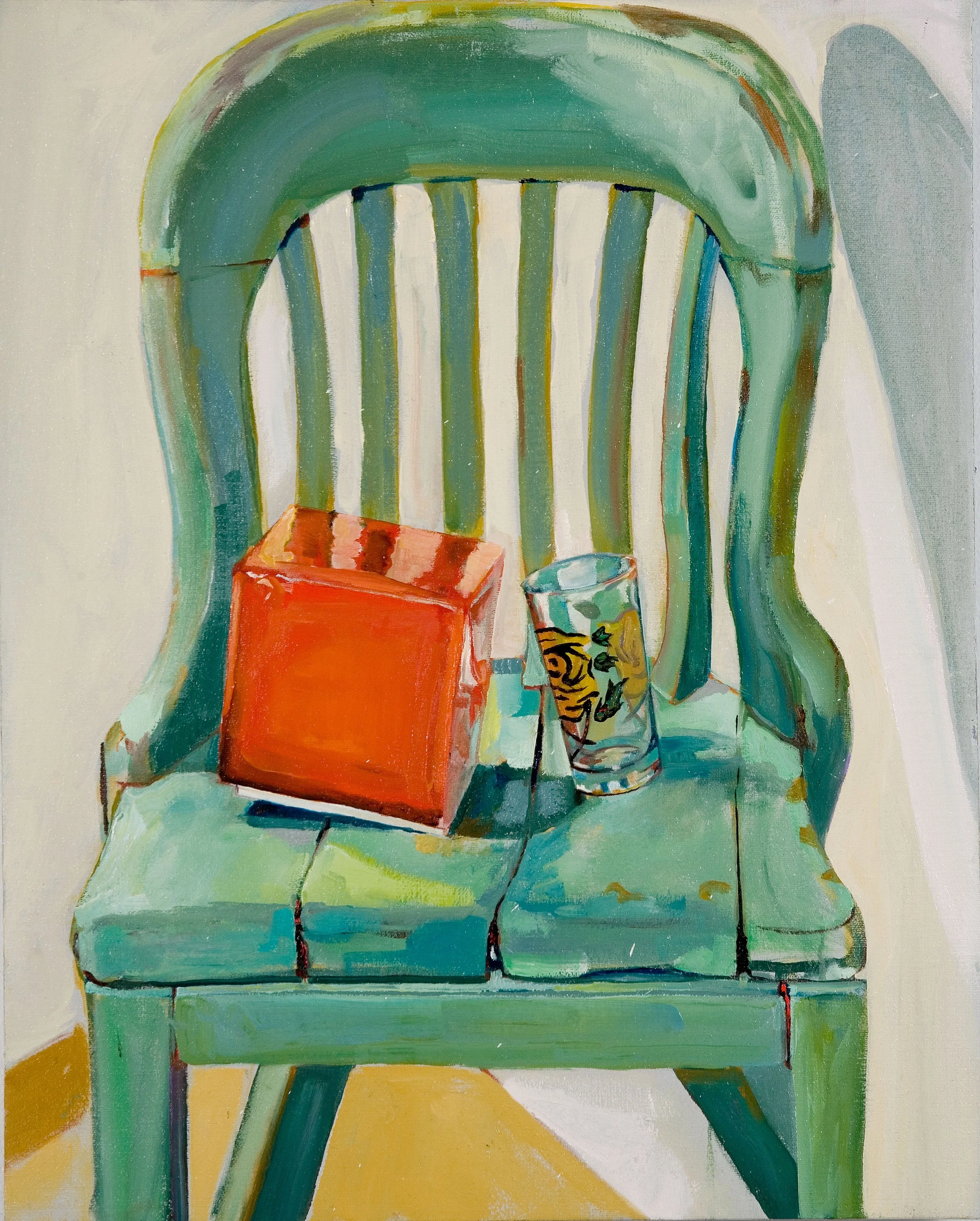 Green Chair 24 x 30 inches.jpg