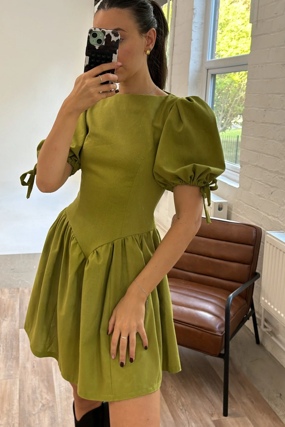 The Madison Mini Dress Plain