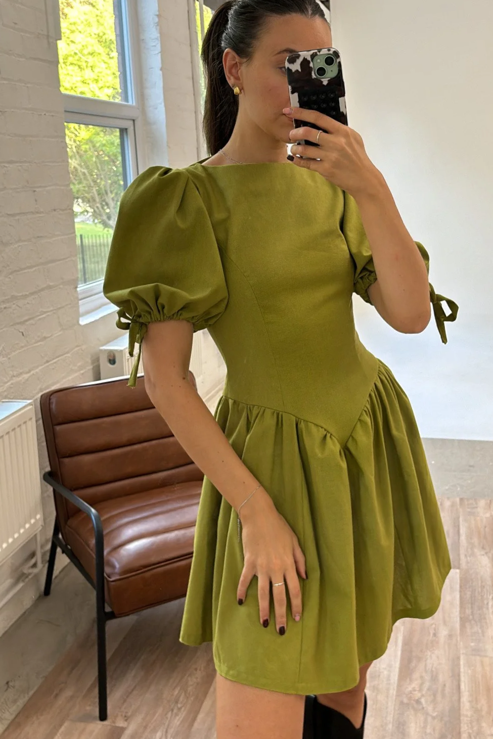 The Madison Mini Dress Plain