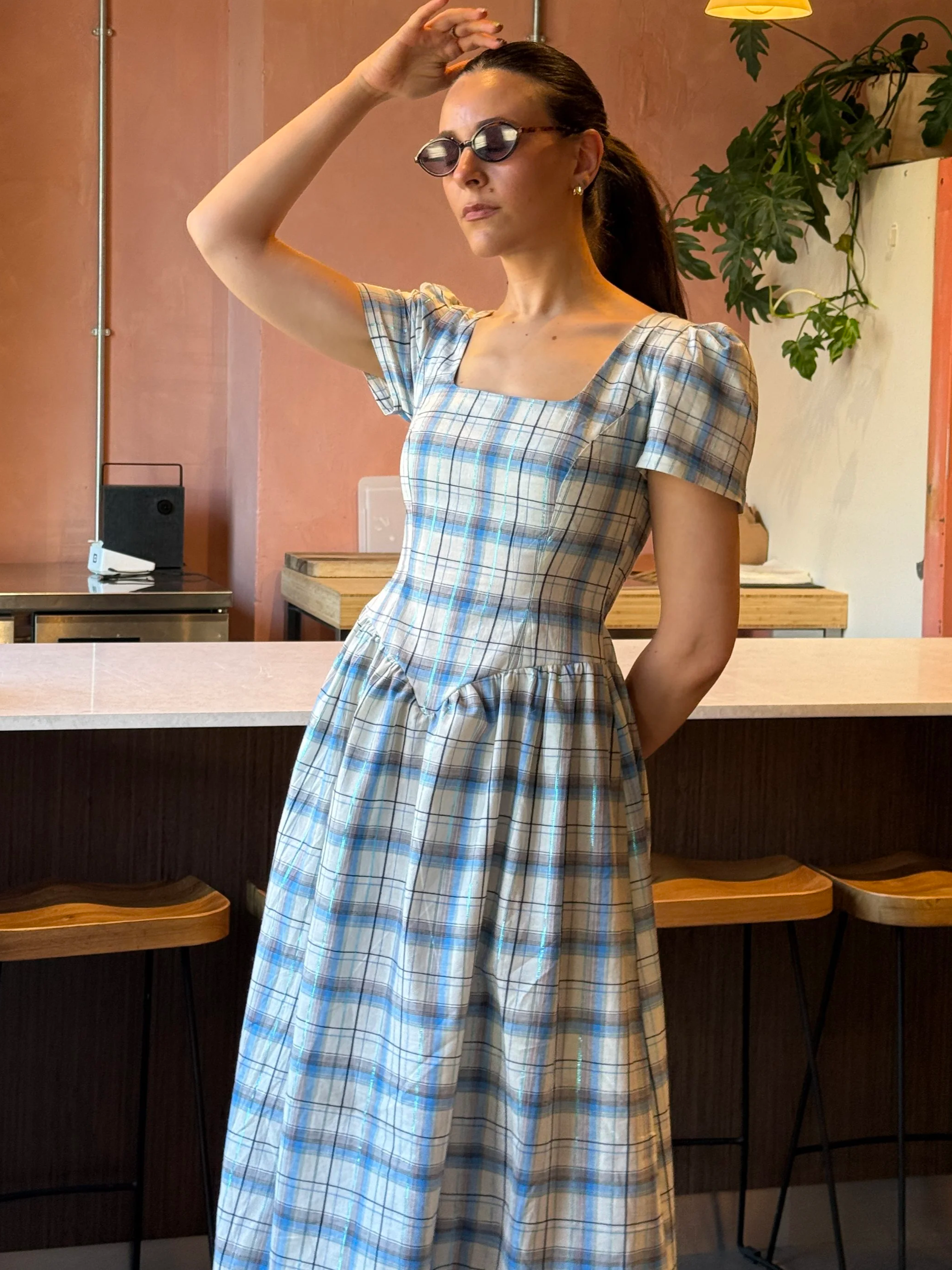 The Quin Dress Midi Prints