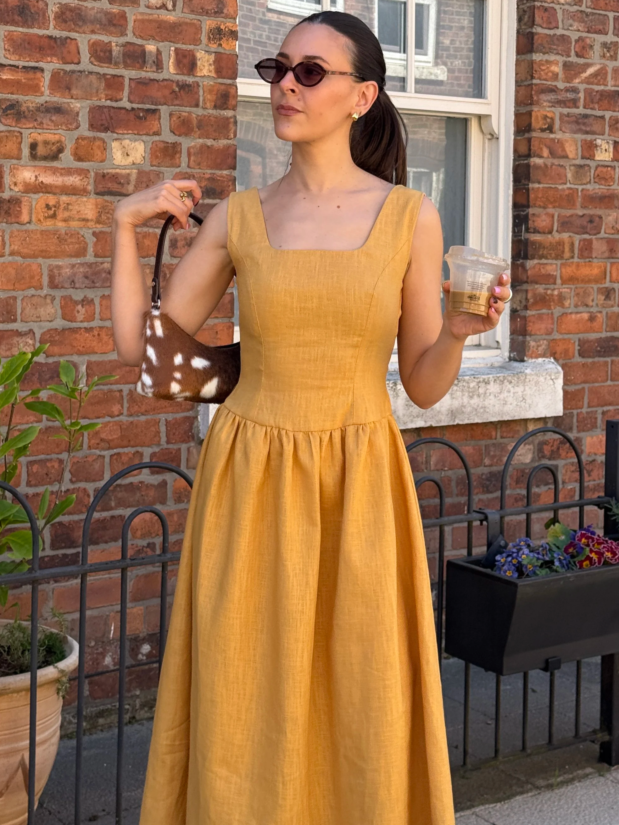 The Amélie Dress Plain Colours