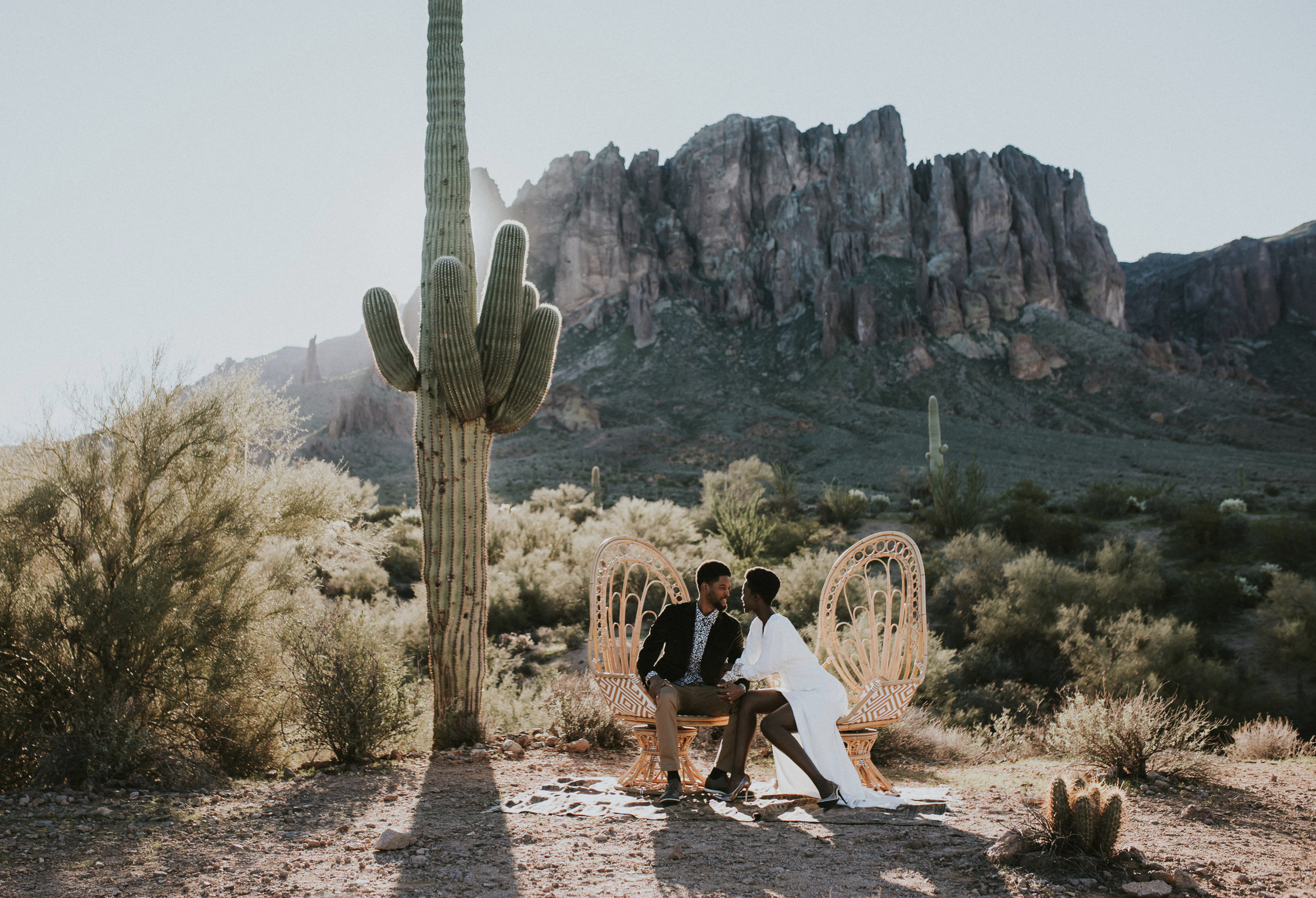 Styled engagement session