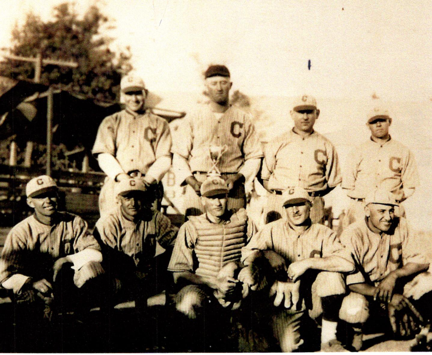 Cayucos baseball team circa 1900