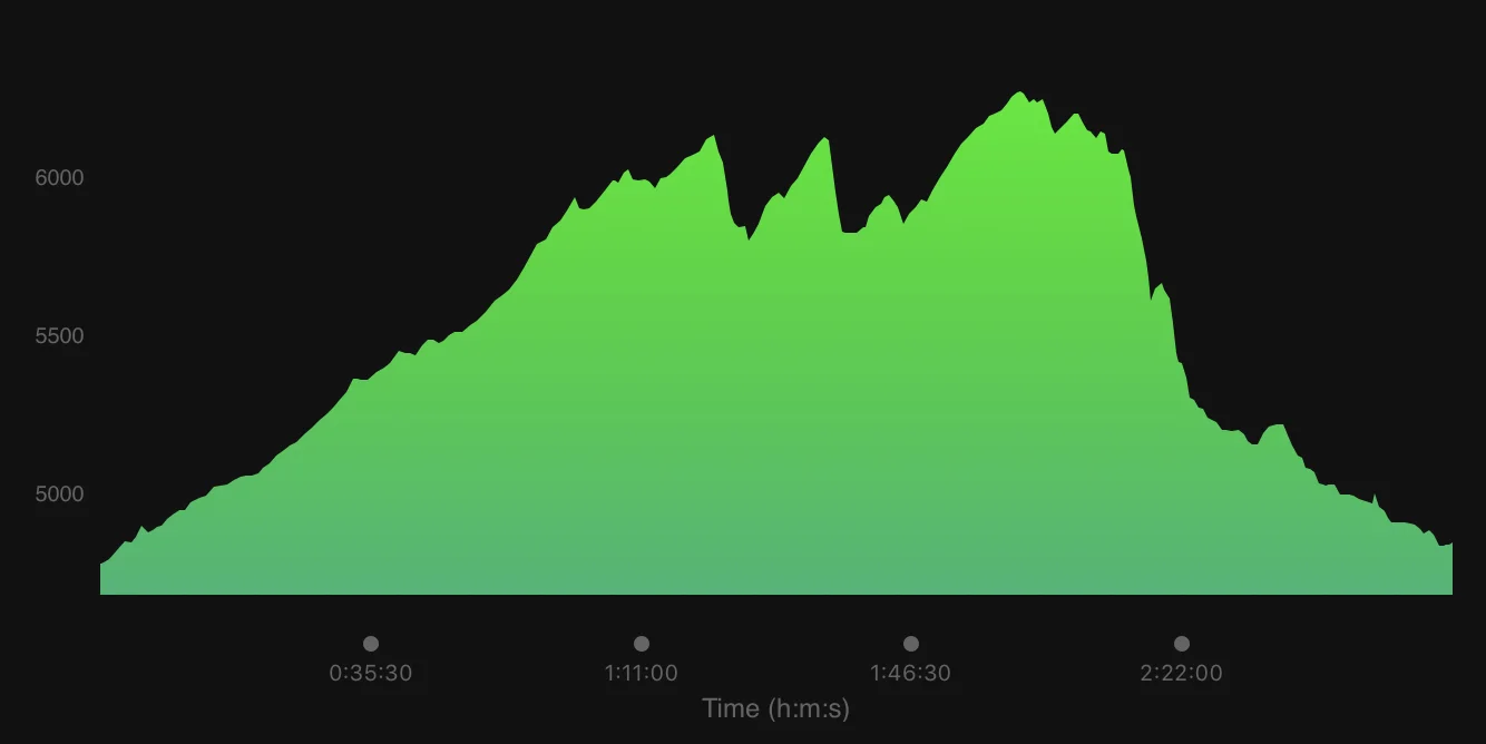 Elevation profile.