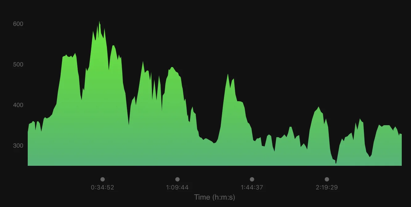 Elevation profile.