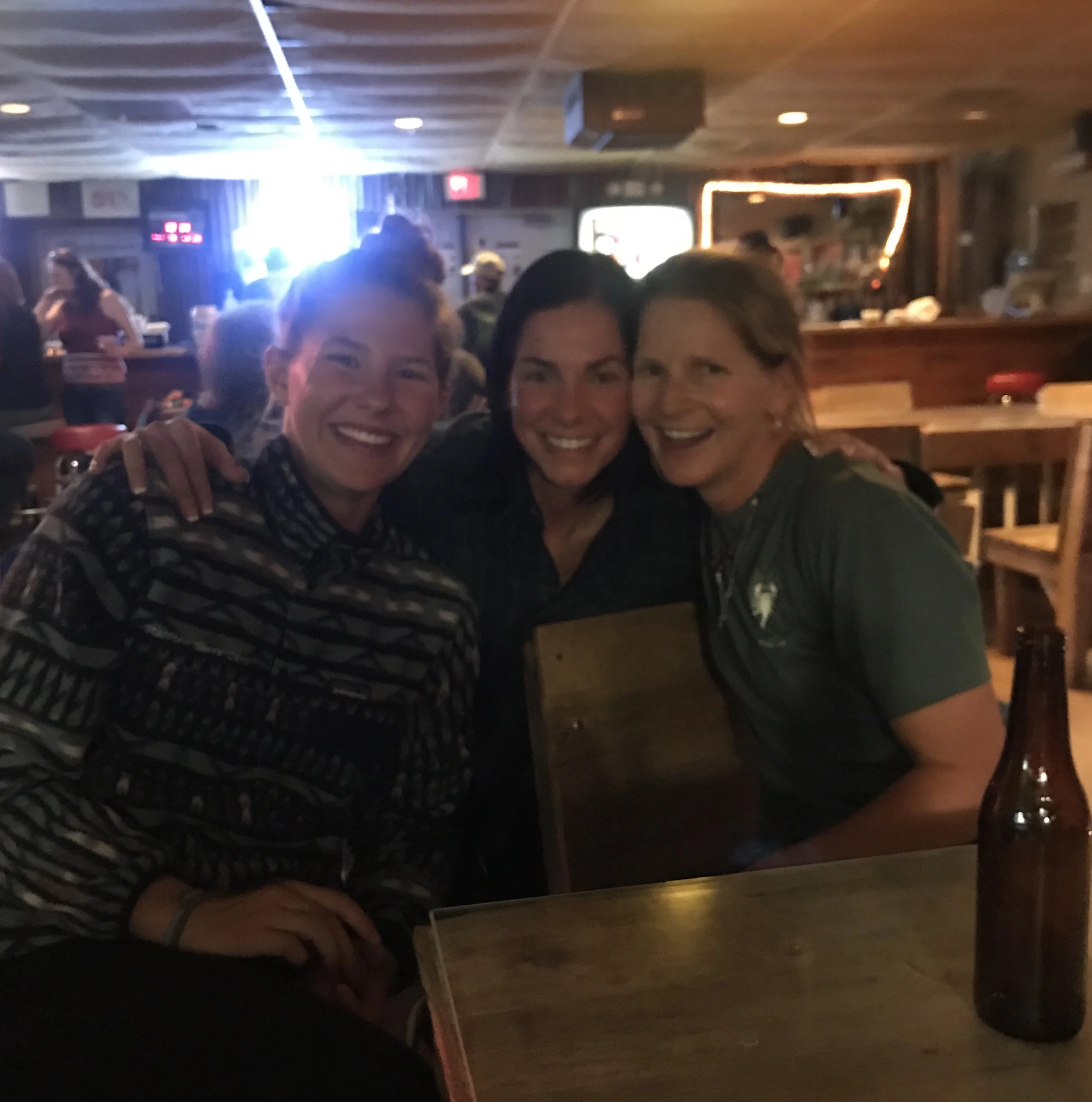 Julie, mom and I.