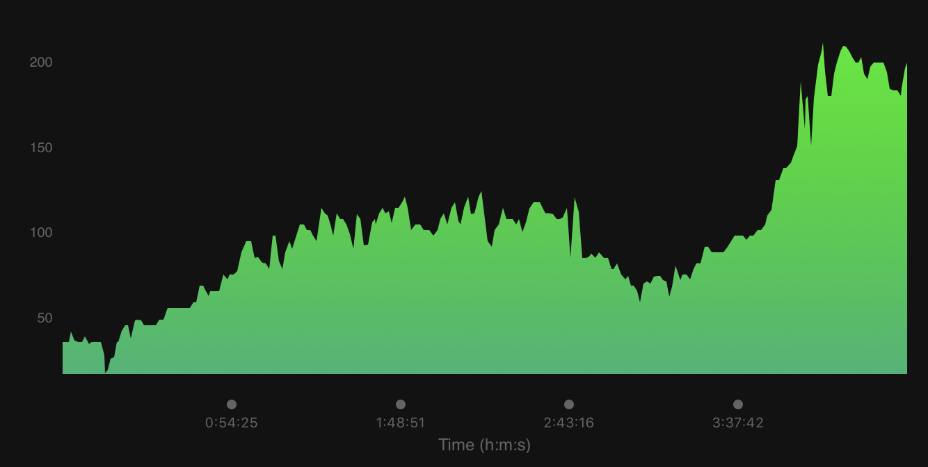 Elevation profile.