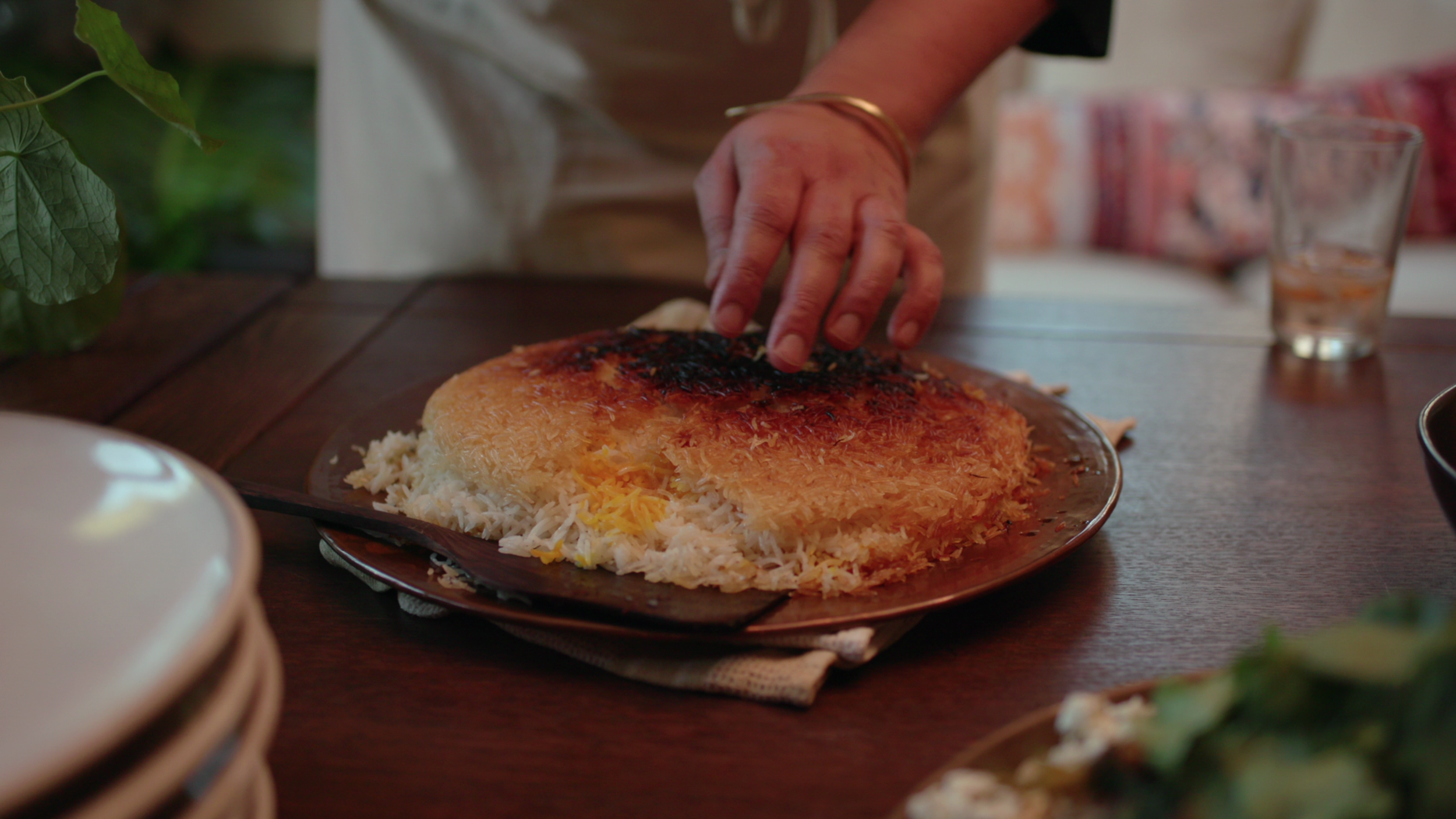 Persian-ish Rice with Tahdig