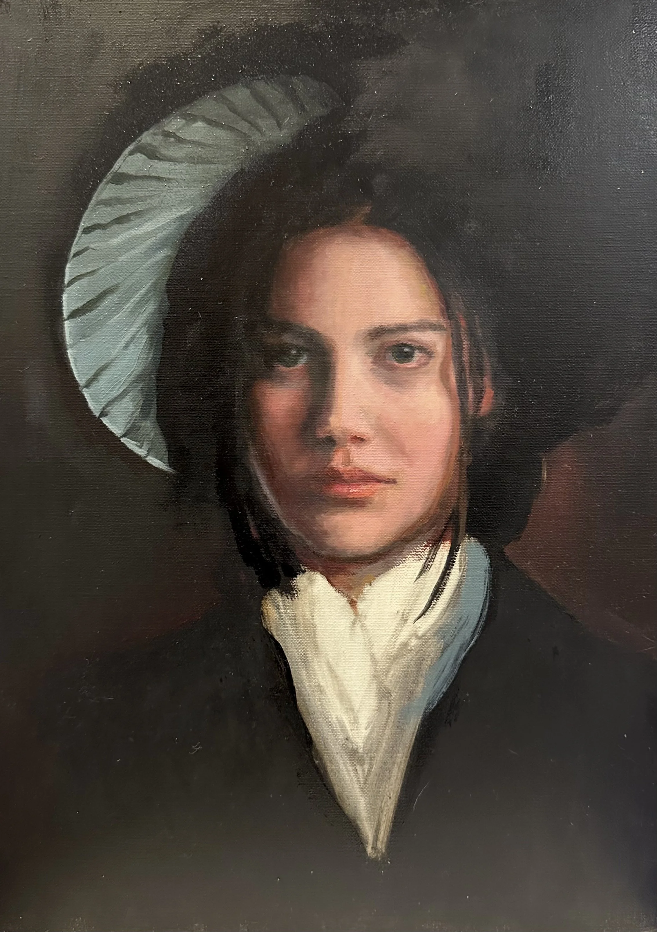 12×16” oil on linen mounted to aluminum panel NFS (Not for sale- private collection)