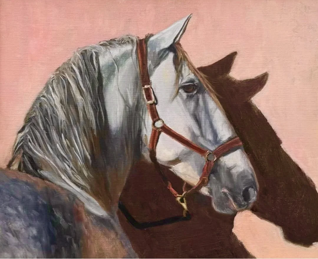 12×16” oil on canvas panel. $2400 Available at Kathryne Designs and Art, Coast Village Rd, Montecito, CA