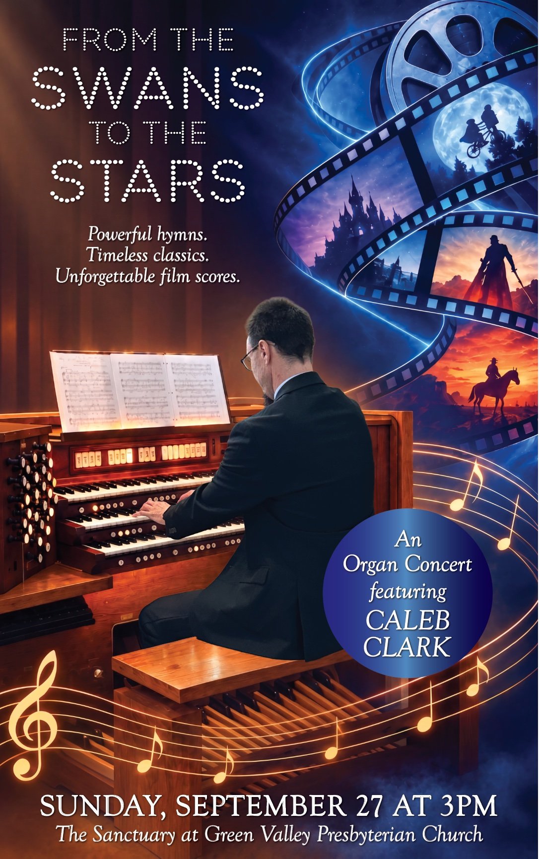 From the Swans to the Stars: Power Hymns, Timeless Classics, Unforgettable Film Scores