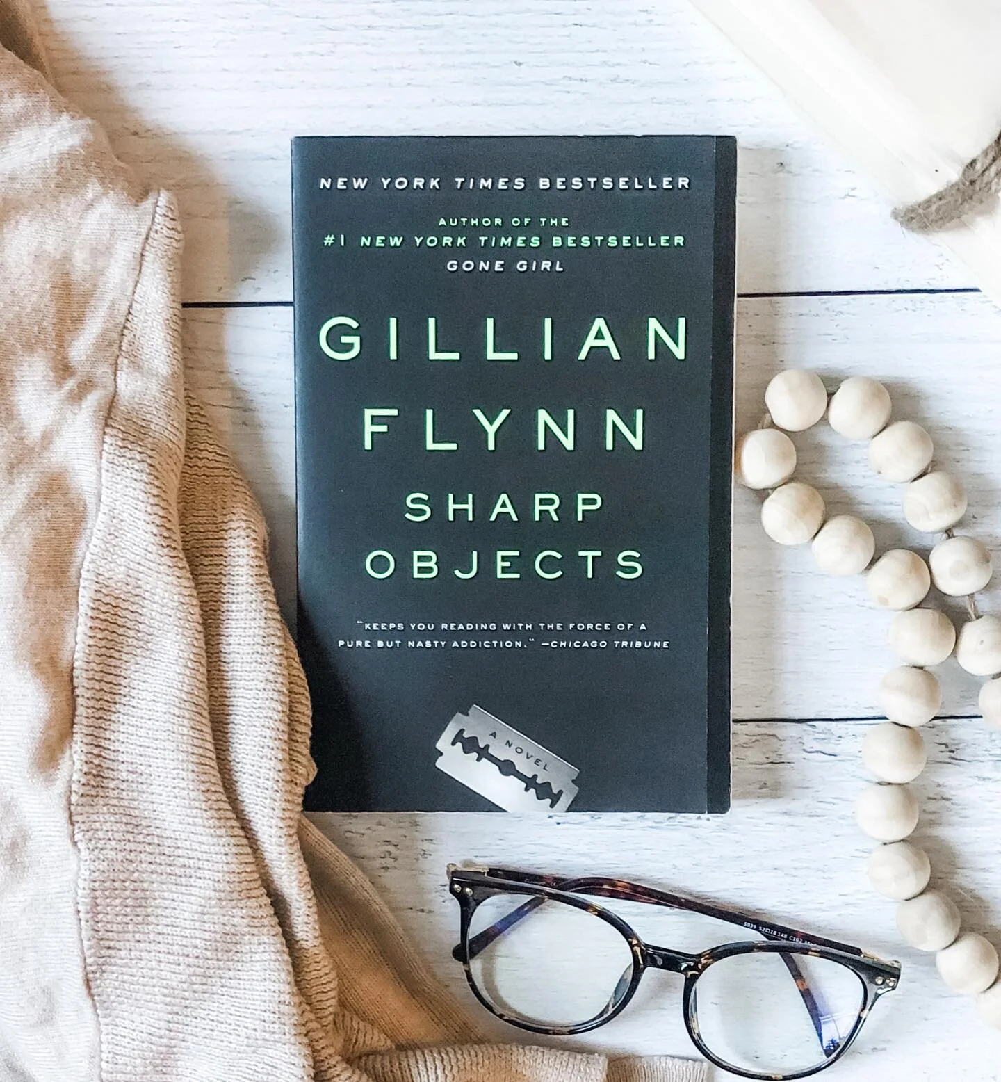 NOVEMBER 2020 // Sharp Objects, by Gillian Flynn ✨
.
Fresh from a brief stay at a psych hospital, reporter Camille Preaker faces a troubling assignment: she must return to her tiny hometown to cover the murders of two preteen girls. For years, Camill