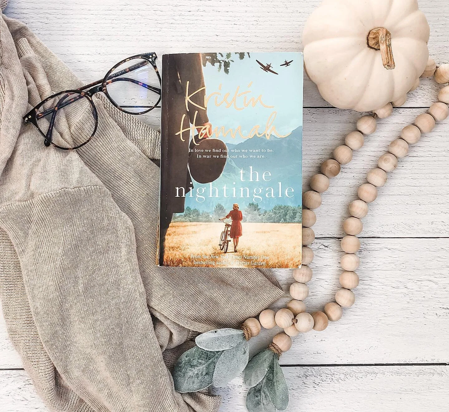 The Nightingale, by Kristin Hannah ✨
.
With courage, grace, and powerful insight, bestselling author Kristin Hannah captures the epic panorama of World War II and illuminates an intimate part of history seldom seen: the women's war. The Nightingale t
