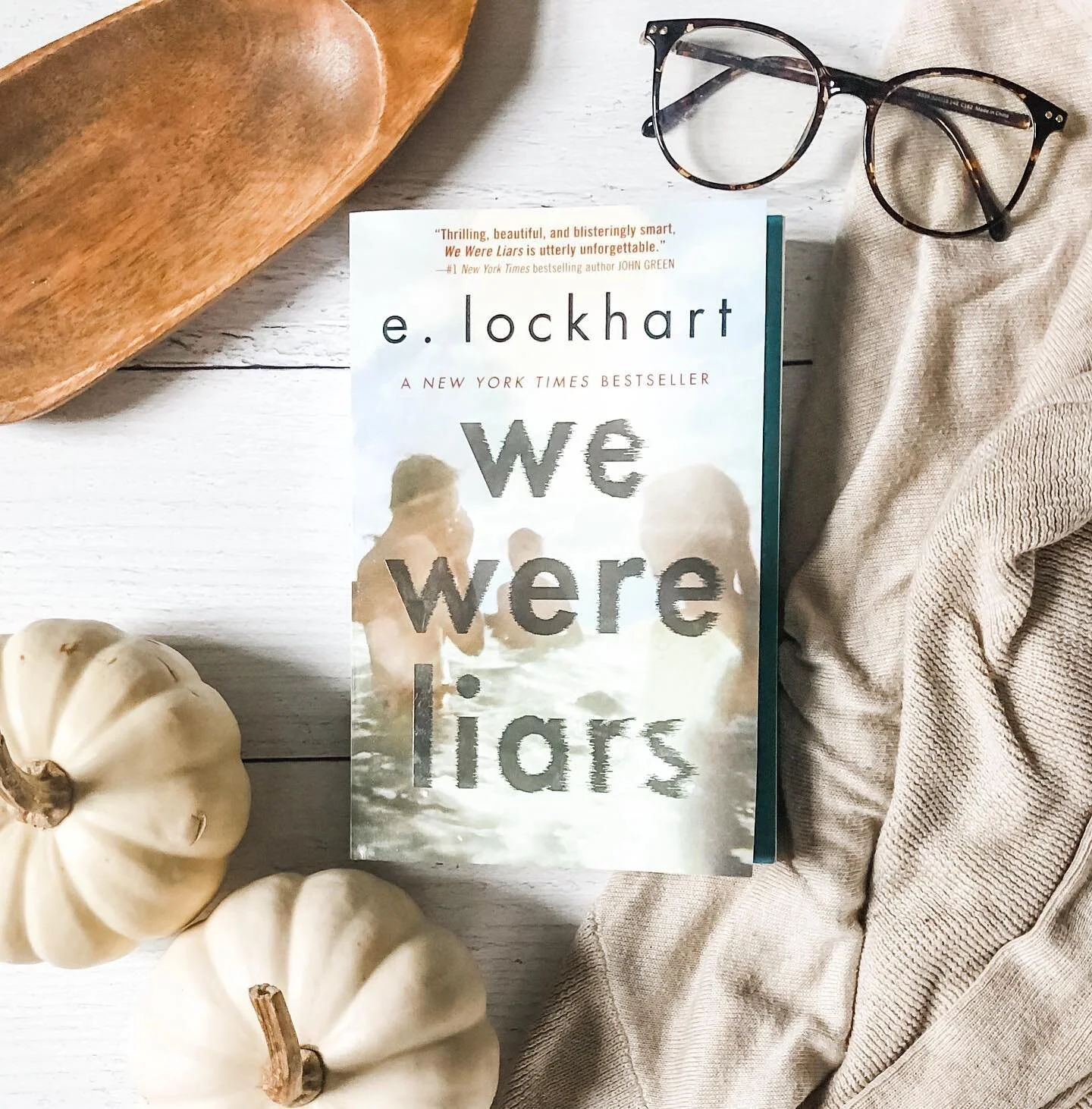 We Were Liars, by E. Lockhart ✨
.
A beautiful and distinguished family.
A private island.
A brilliant, damaged girl; a passionate, political boy.
A group of four friends&mdash;the Liars&mdash;whose friendship turns destructive.
A revolution. An accid