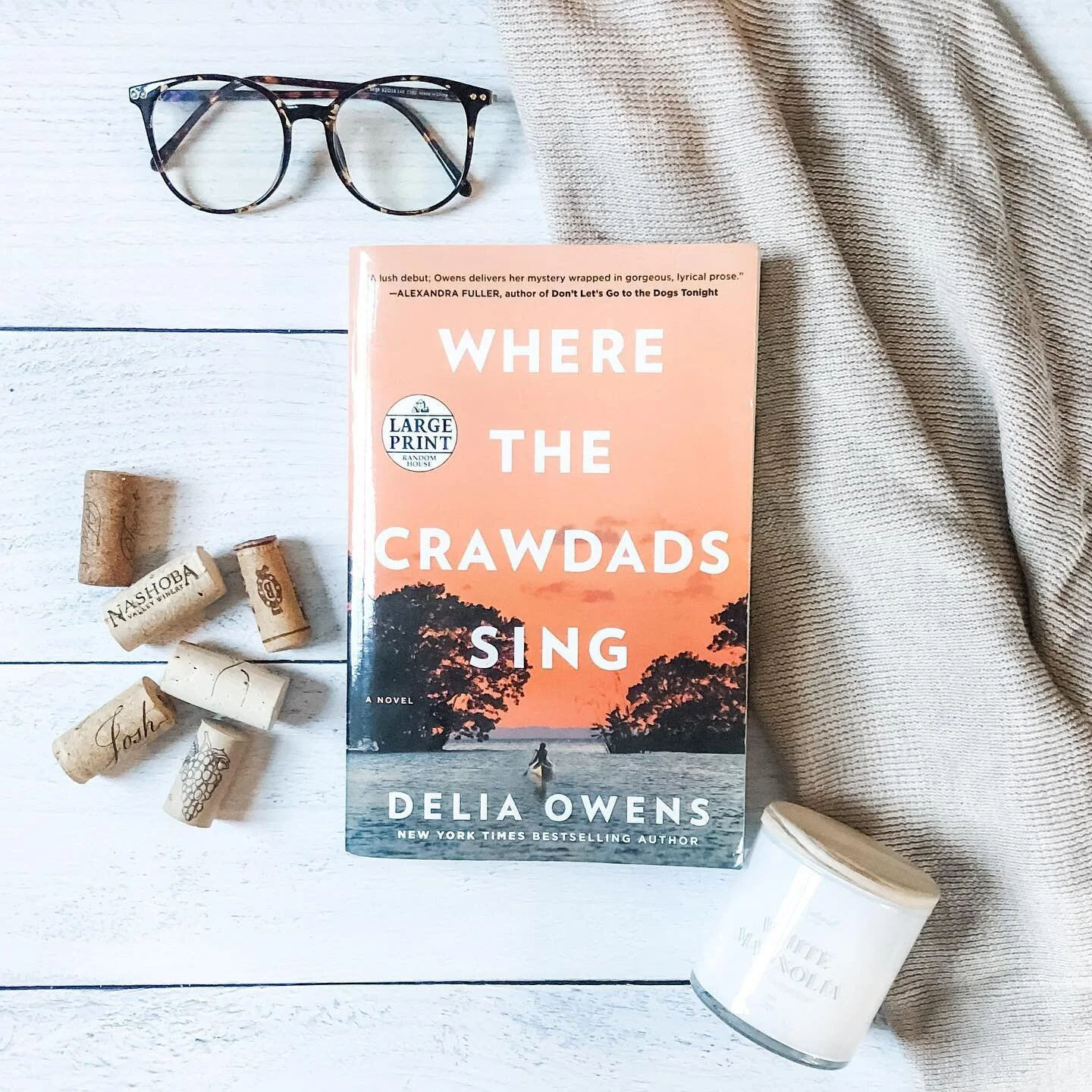 Where the Crawdads Sing, by Delia Owens ✨
.
For years, rumors of the &quot;Marsh Girl&quot; have haunted Barkley Cove, a quiet town on the North Carolina coast. So in late 1969, when handsome Chase Andrews is found dead, the locals immediately suspec