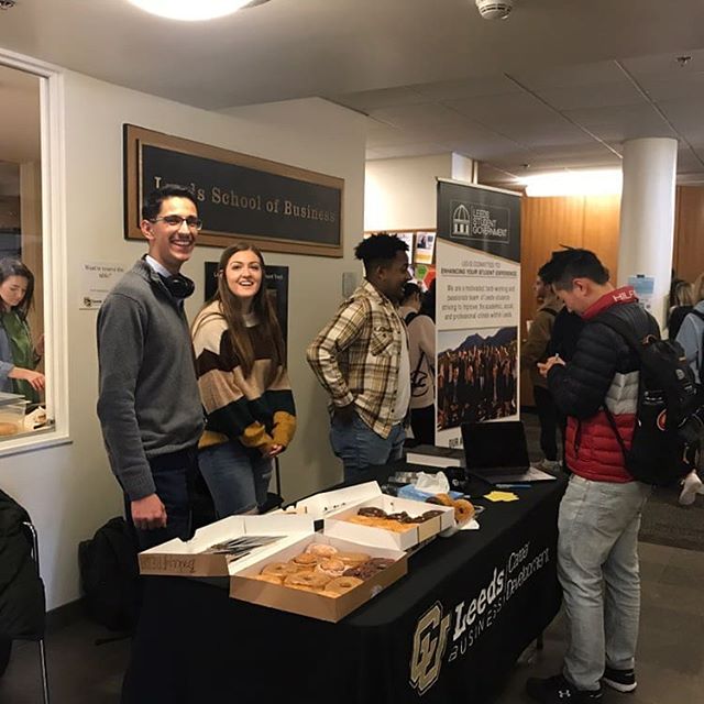 Our office hours today begin at 3:30pm! Come see us in the atrium to give feedback, ask questions, add suggestions, shop our apparel store, and grab a tasty treat!