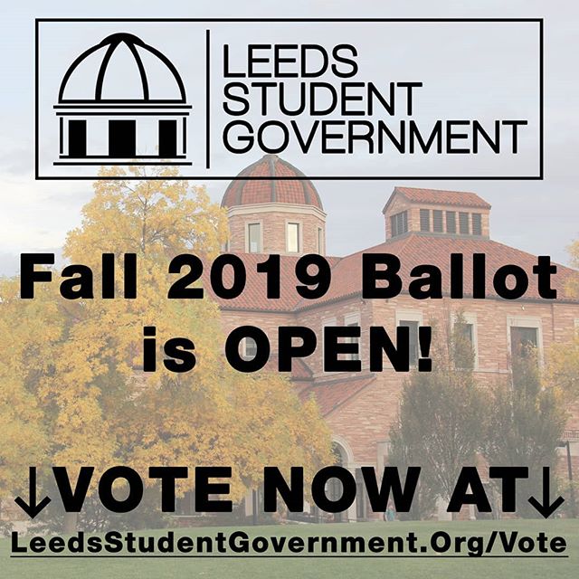 The Fall 2019 Ballot is Open! Visit the link in our bio to view candidates' headshots and bios, and to cast selections for your student representatives.
Voting will close at 11:59PM MST on April 12th.