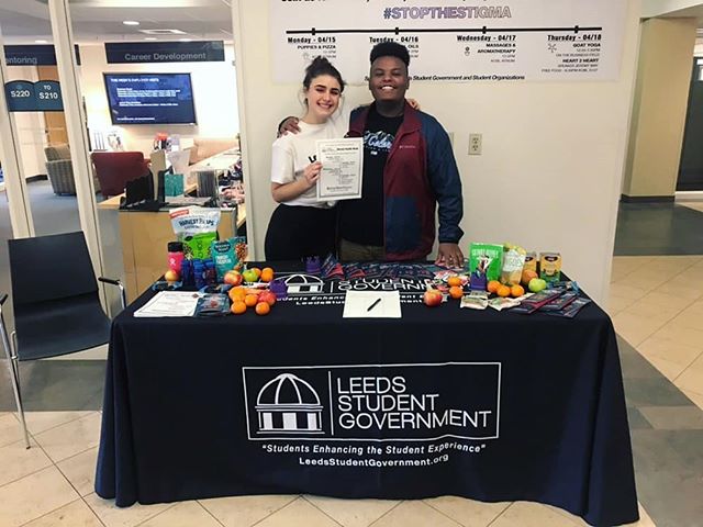 Day 2 of Mental Health Week was a success!
Visit us tomorrow in the atrium 12-2 for snacks, information, massages, and aromatherapy!