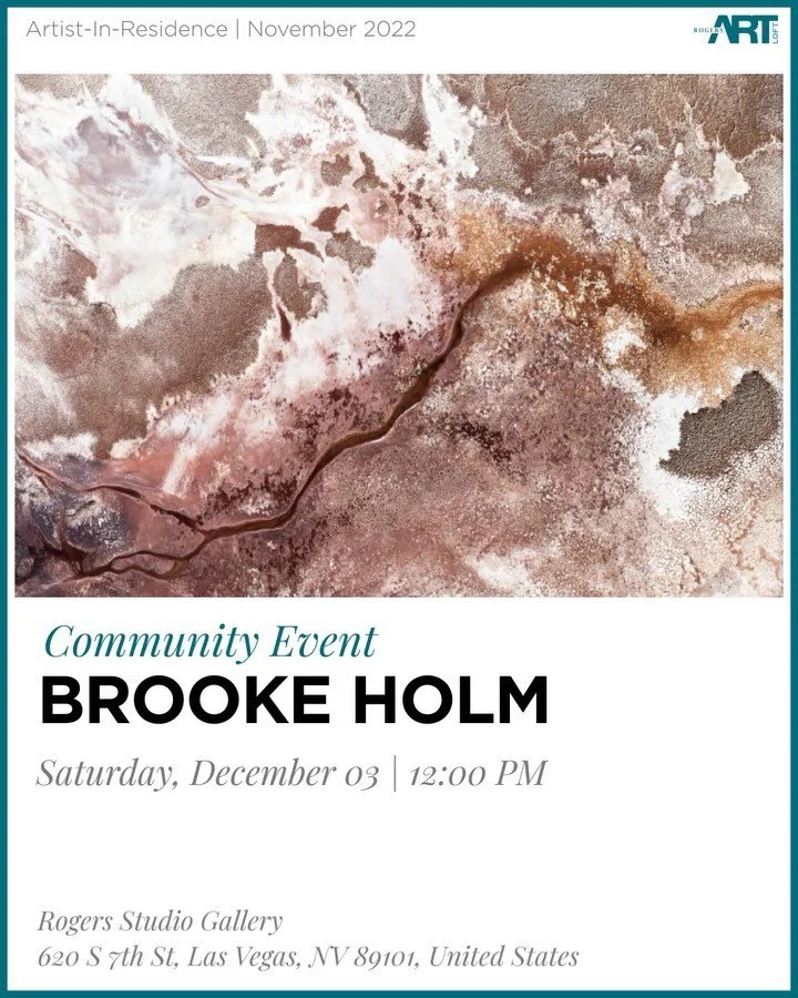 Come join us in Artist-In-Residence Brooke Holm’s @brookeholm workshop as we gather to look at ways of seeing, and ways of hearing when encountering the environments that surround us! The group of attendees will begin at the Rogers Studio Galle