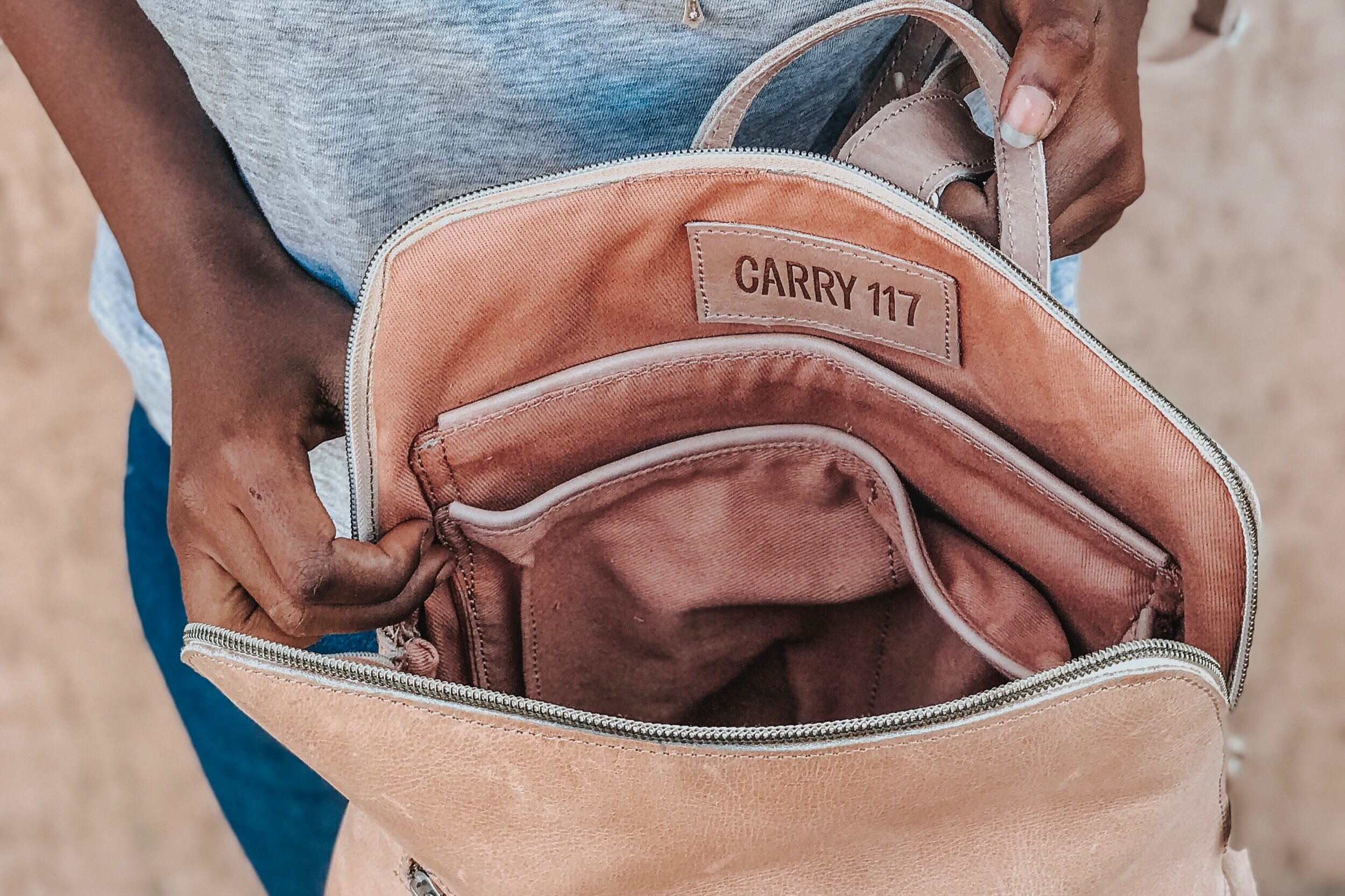 Habtam Backpack Purse — CARRY 117