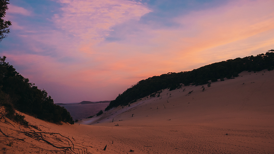 Nothing more beautiful than the beach and a sunset.