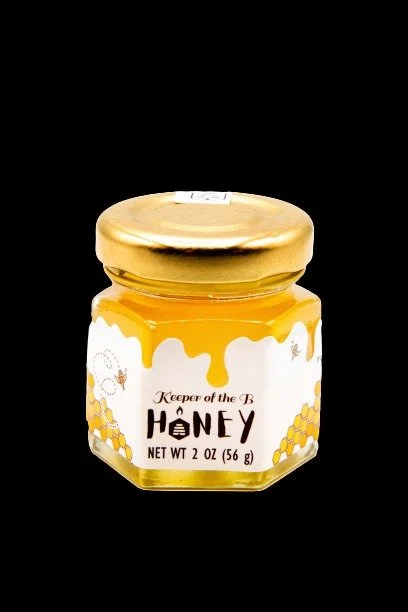 oz Hex Jar w/Lid — KEEPER of the B Unfiltered Utah