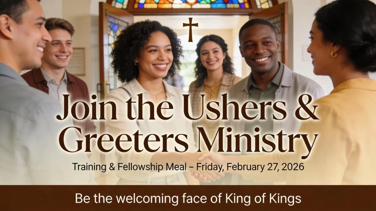 Usher and Greeter Training and Fellowship